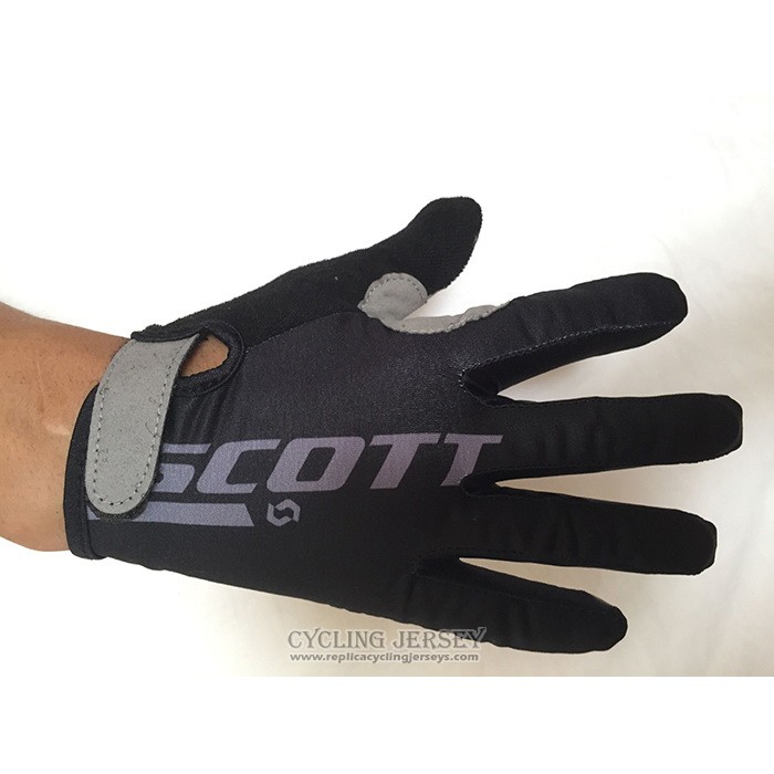 2020 Scott Full Finger Gloves Cycling Gray